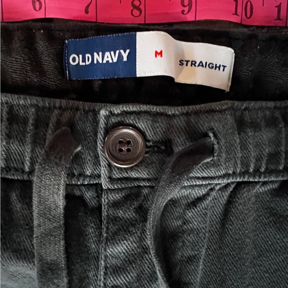 Old Navy Gray Straight-Leg Pants - Picture 5 of 9